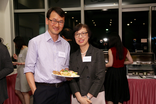 Dr Daniel Ho, Associate Professor and Professor Sophia Chan, Under Secretary for Food and Health